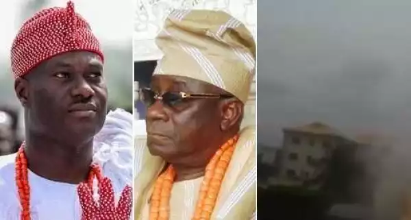 Ooni of Ife reacts to fire incident at palace of Oba of Lagos
